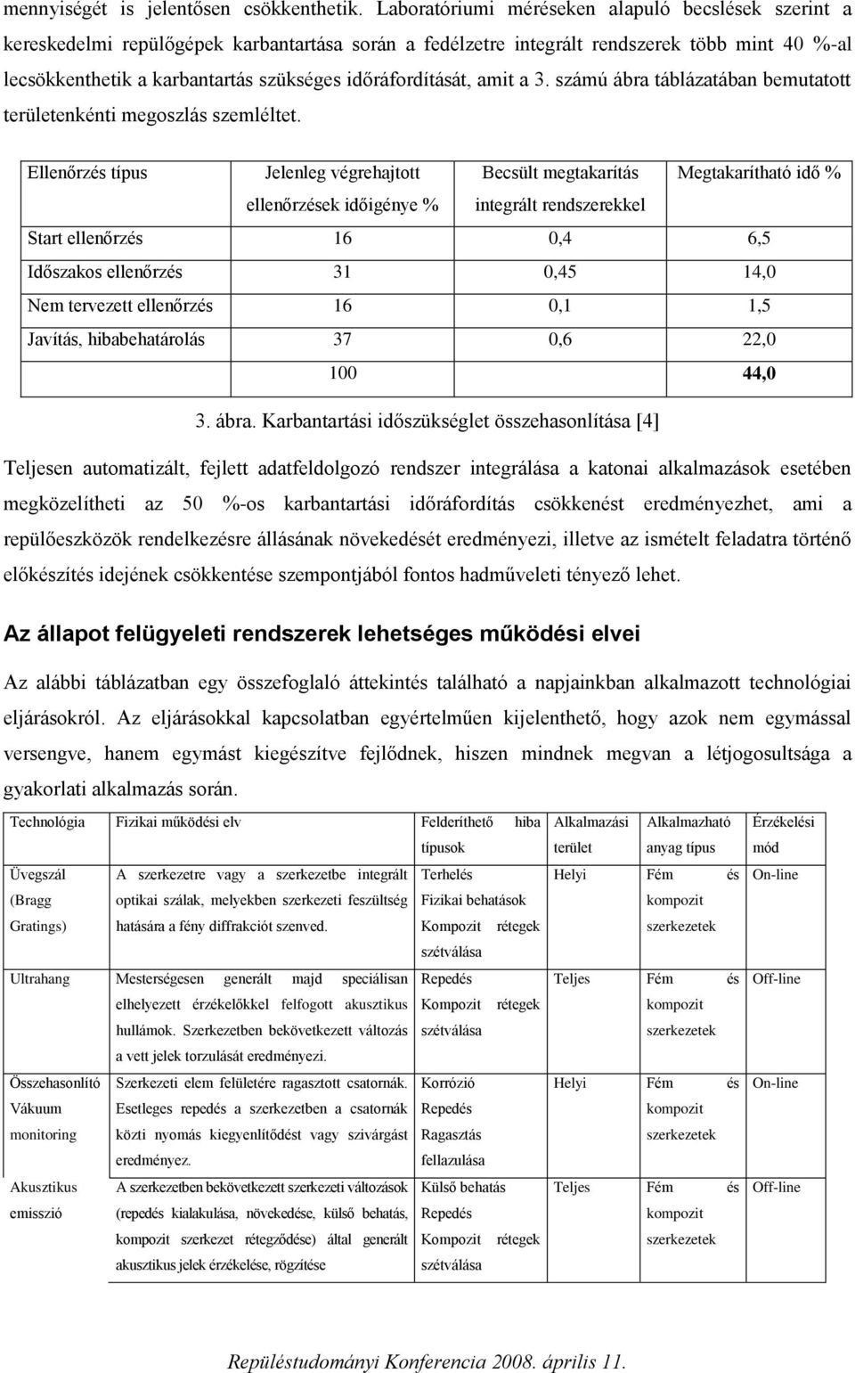 időráfordítását, amit a 3. számú ábra táblázatában bemutatott területenkénti megoszlás szemléltet.