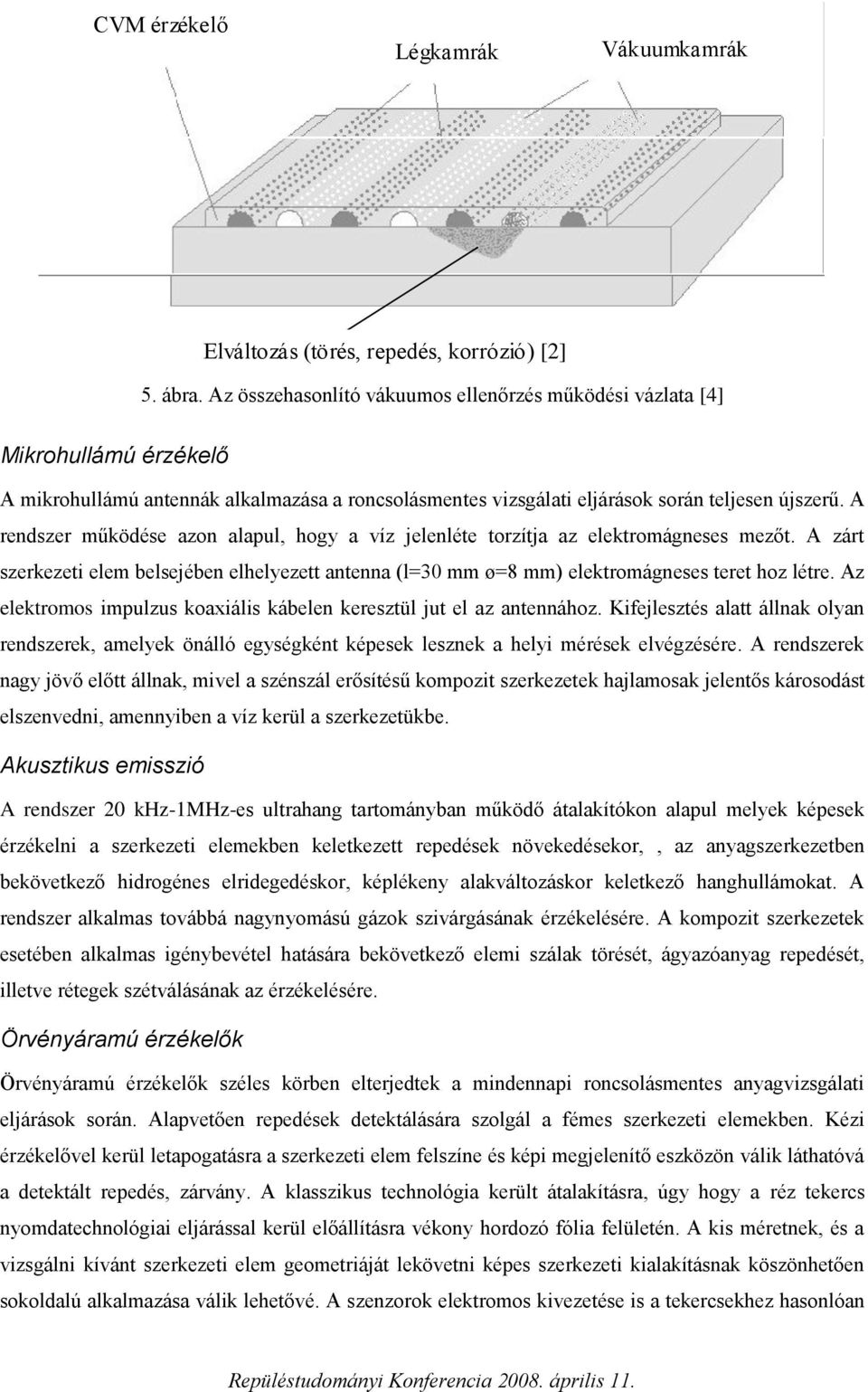 A rendszer működése azon alapul, hogy a víz jelenléte torzítja az elektromágneses mezőt. A zárt szerkezeti elem belsejében elhelyezett antenna (l=30 mm ø=8 mm) elektromágneses teret hoz létre.