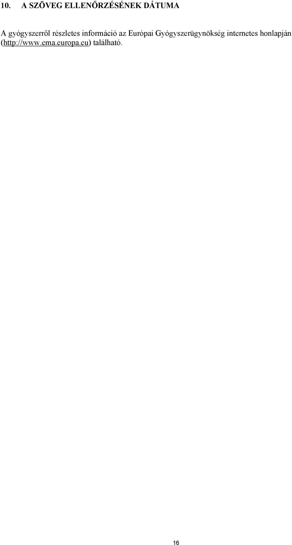 Európai Gyógyszerügynökség internetes