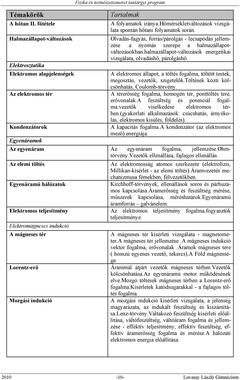 hőmérsékletváltozások vizsgálata spontán hőtani folyamatok során. Olvadás-fagyás, forrás/párolgás - lecsapódás jellemzése.a nyomás szerepe a halmazállapotváltozásokban.