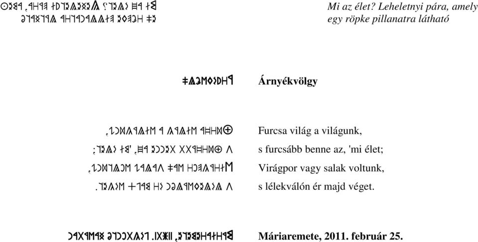 ,za enneb bbá'ruf s,wnutlov walas "av ropgáriv.