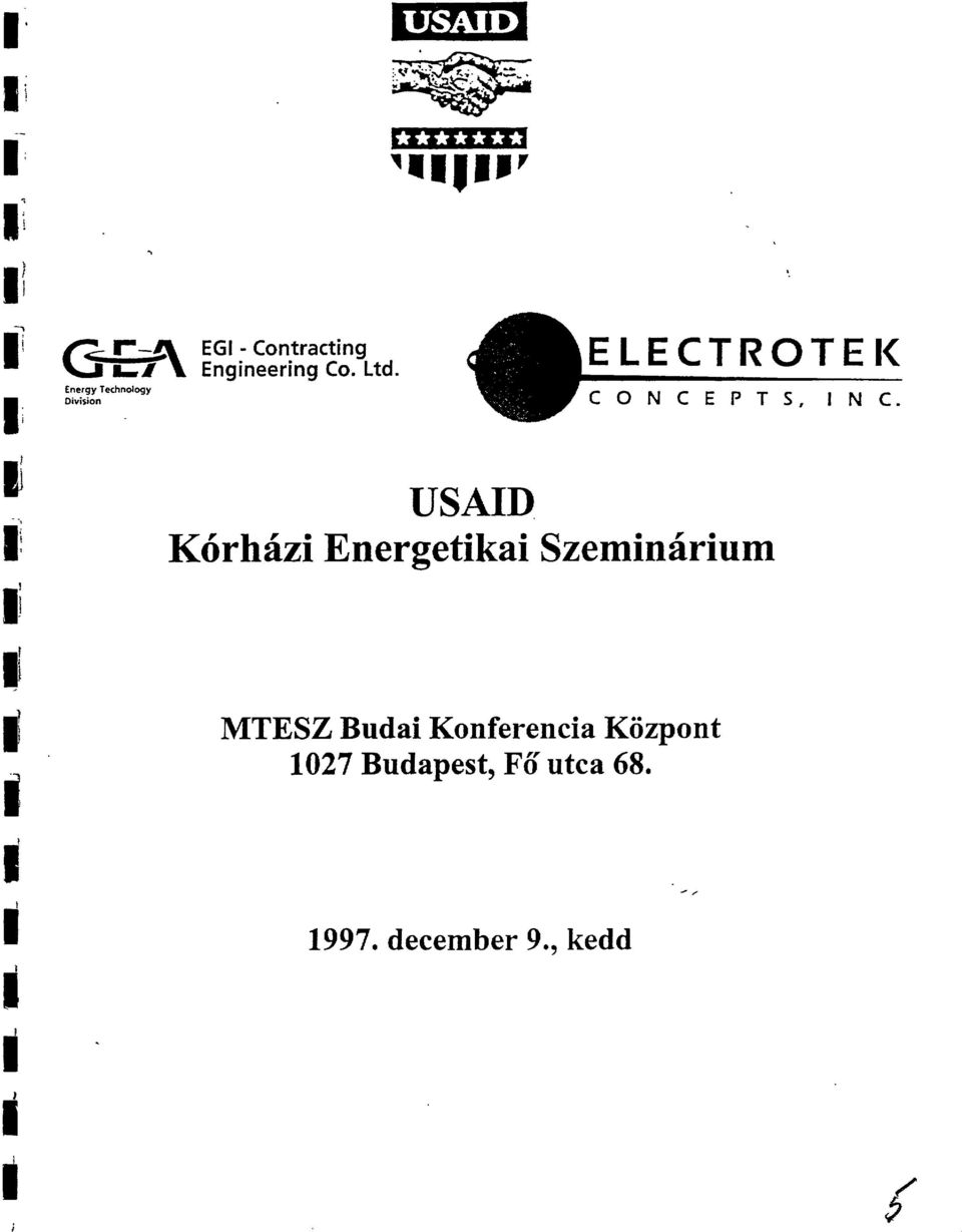 USAID, K6rhhzi Energetikai Szeminhrium MTESZ