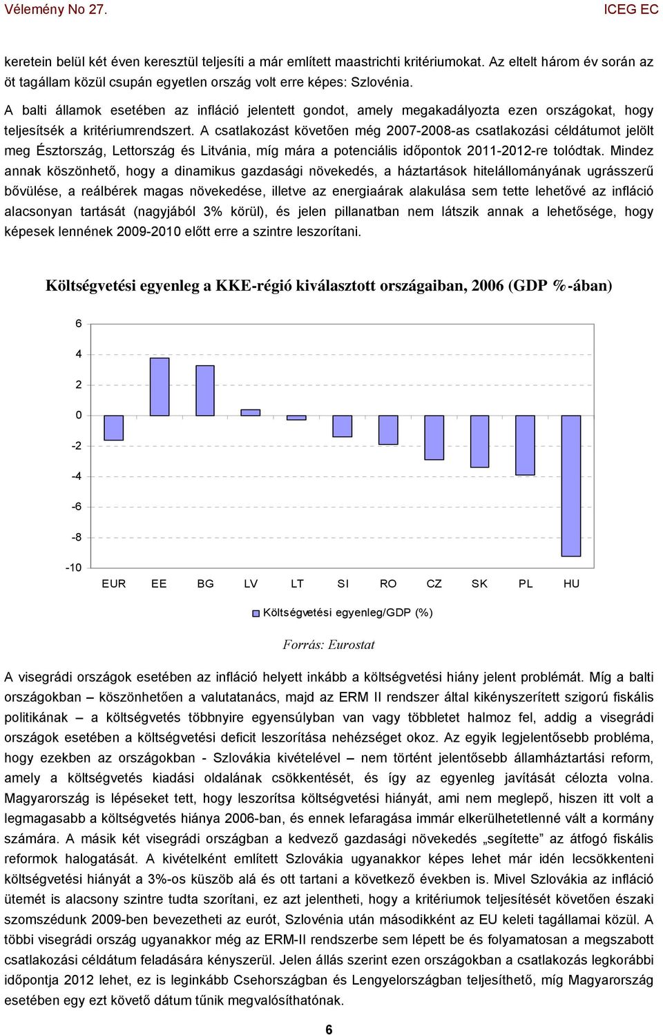 A csatlakozást követően még 2007-2008-as csatlakozási céldátumot jelölt meg Észtország, Lettország és Litvánia, míg mára a potenciális időpontok 2011-2012-re tolódtak.