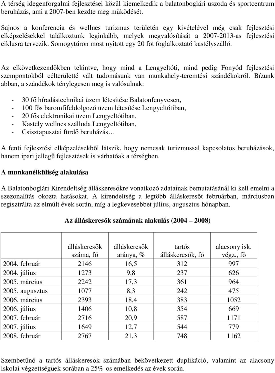 Somogytúron most nyitott egy 20 fıt foglalkoztató kastélyszálló.