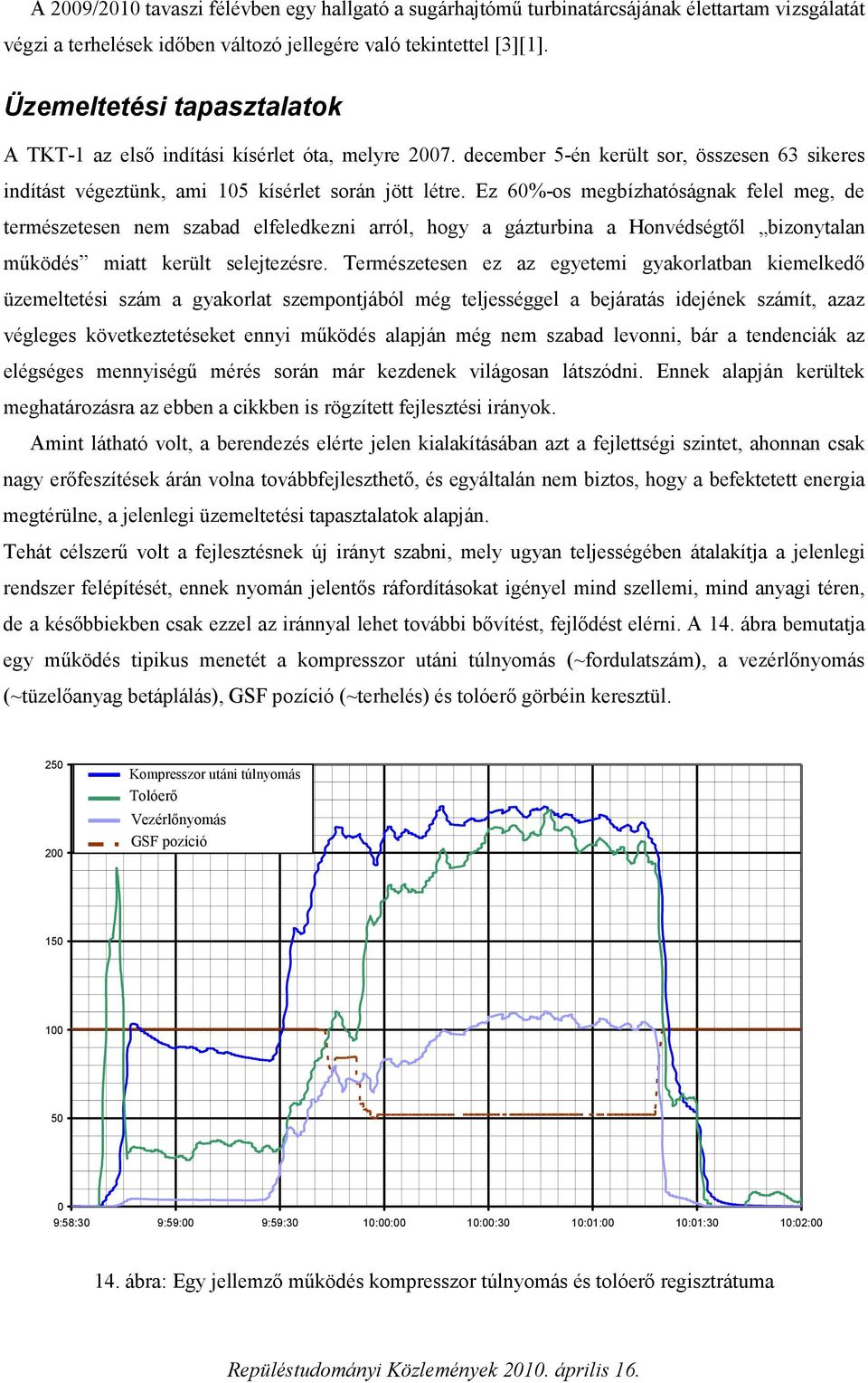 Ez 60%-os megbízhatóságnak felel meg, de természetesen nem szabad elfeledkezni arról, hogy a gázturbina a Honvédségtől bizonytalan működés miatt került selejtezésre.