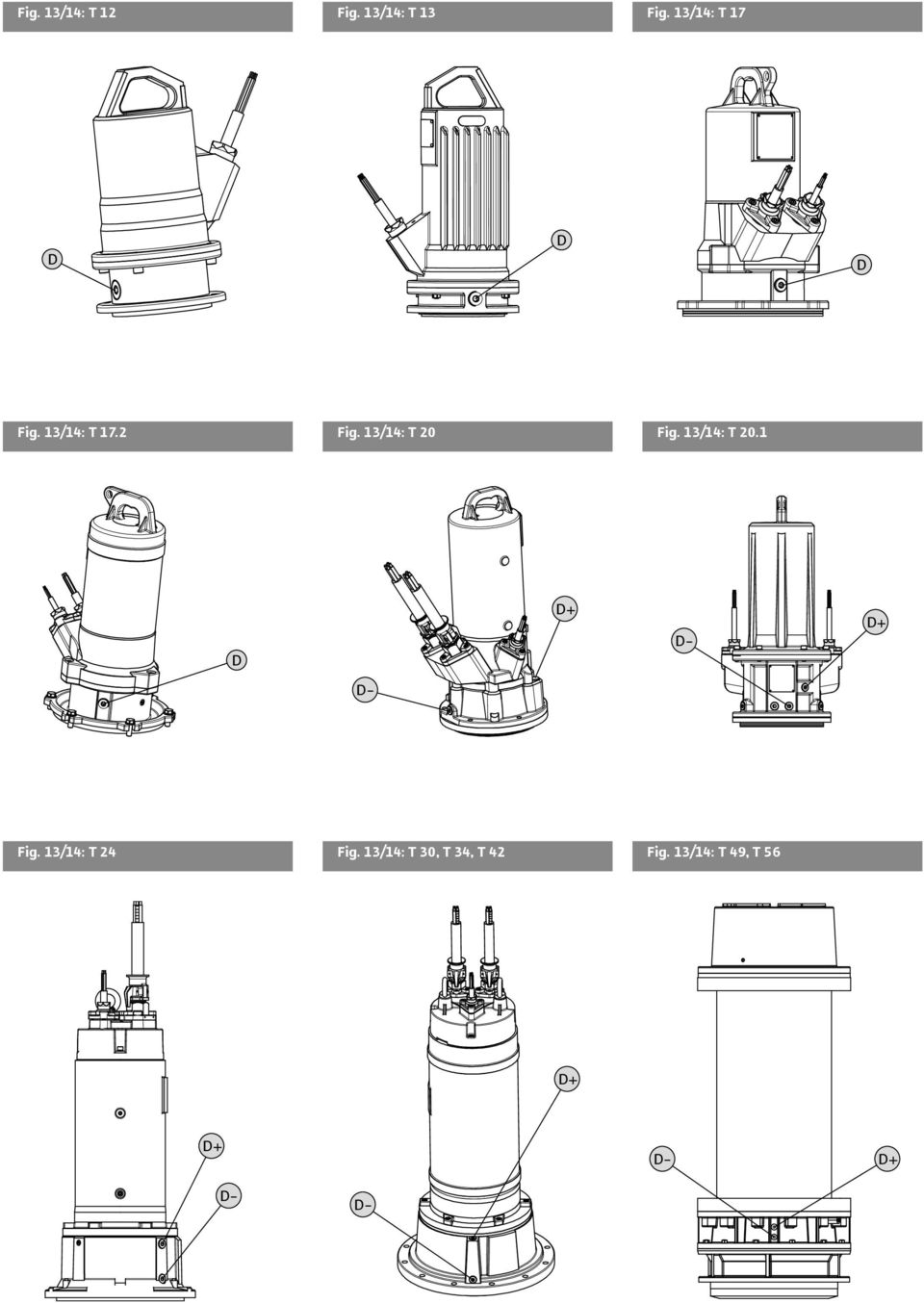 13/14: T 20 Fig. 13/14: T 20.1 D D+ D- D+ D- Fig.