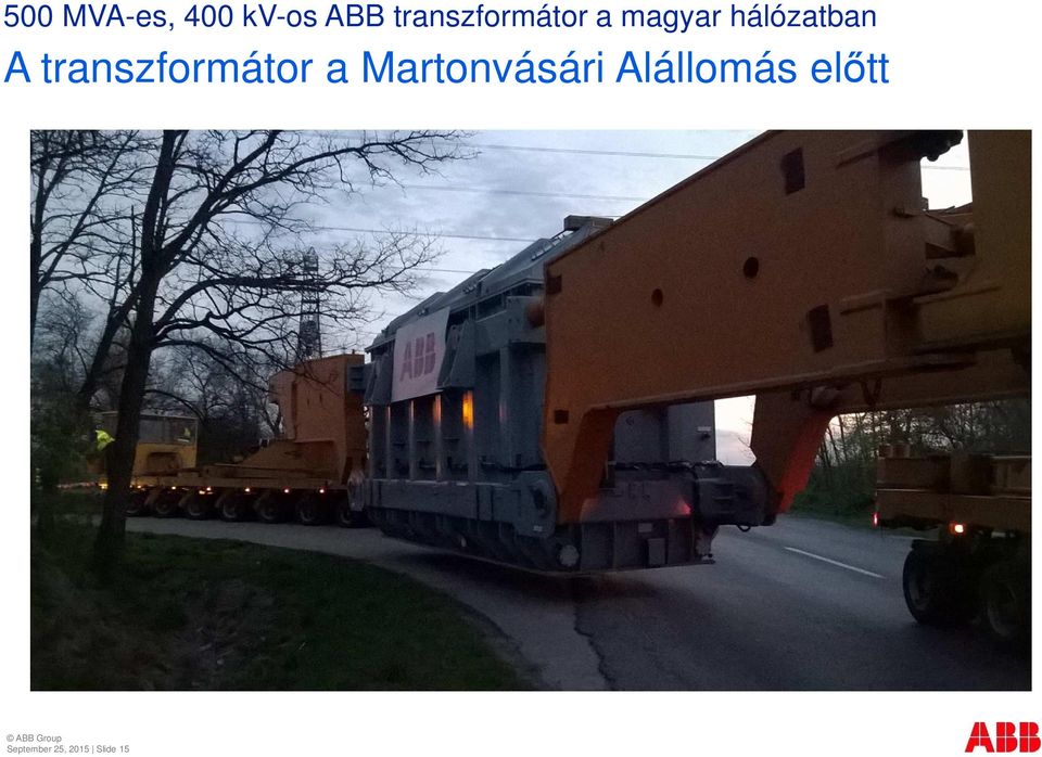 Alállomás előtt