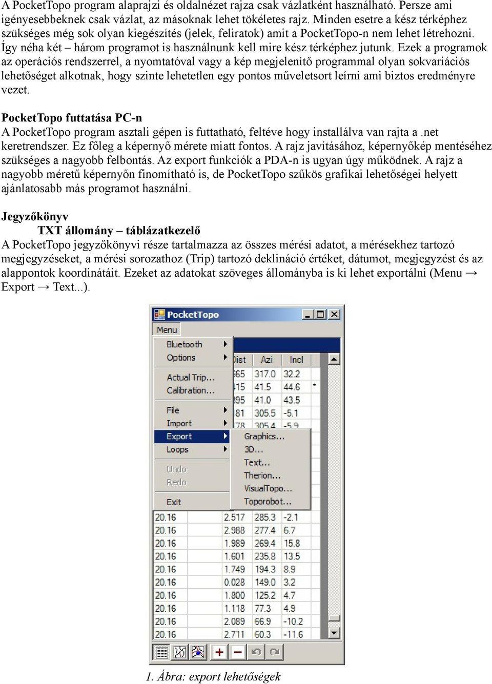 Így néha két három programot is használnunk kell mire kész térképhez jutunk.