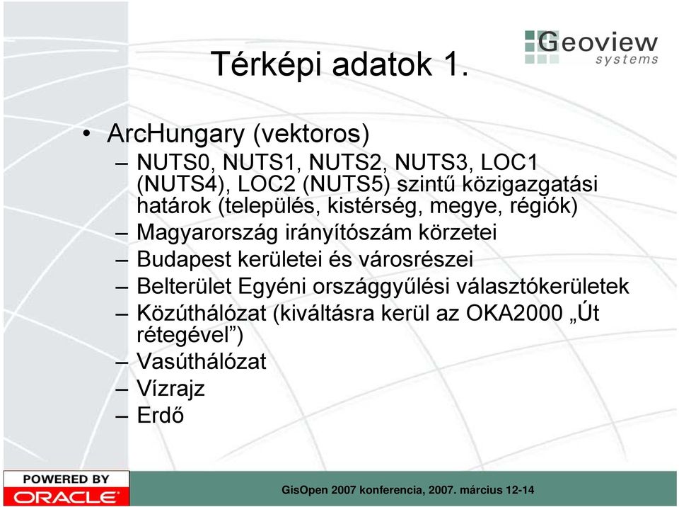 közigazgatási határok (település, kistérség, megye, régiók) Magyarország irányítószám