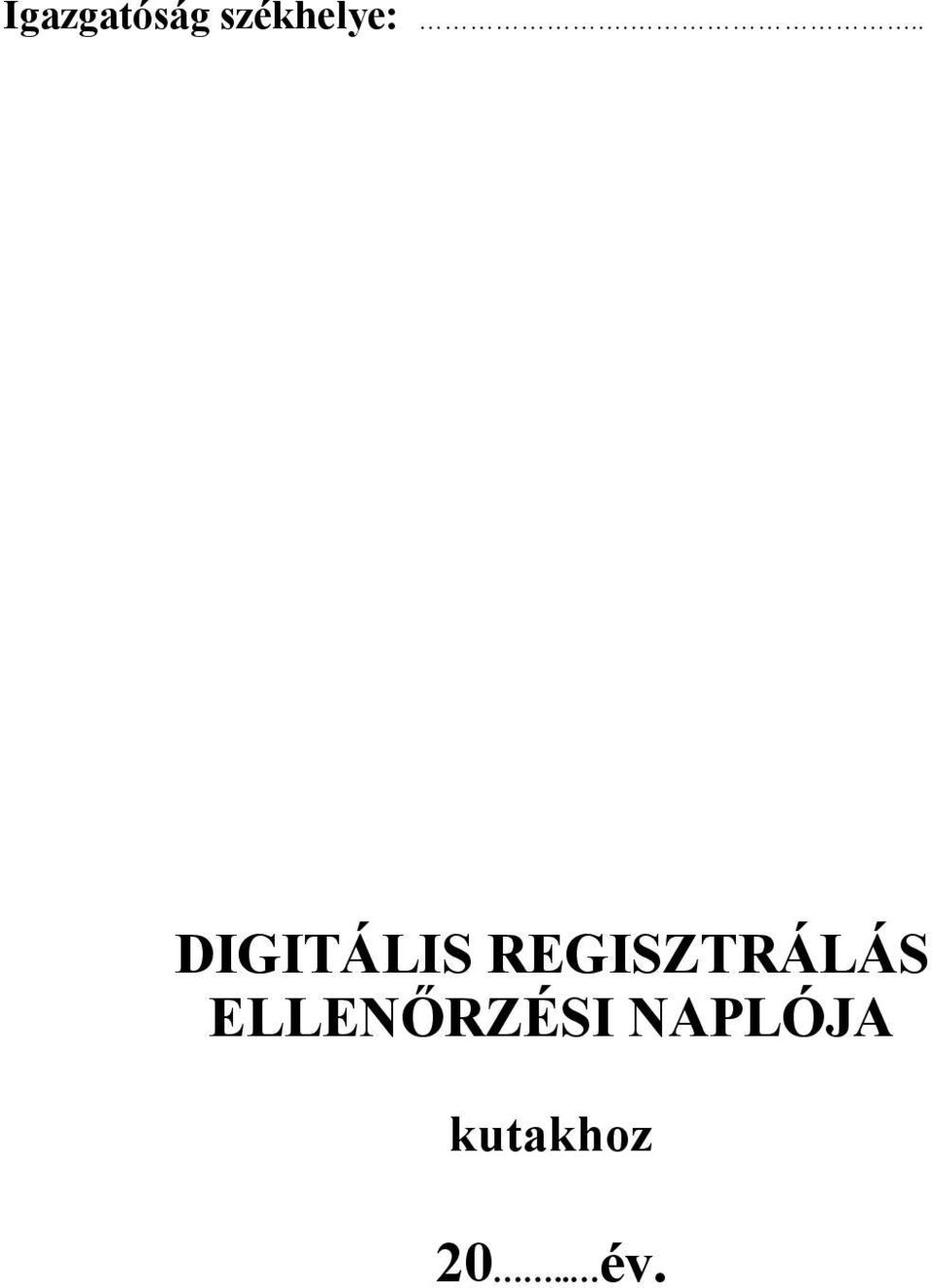 .. DIGITÁLIS