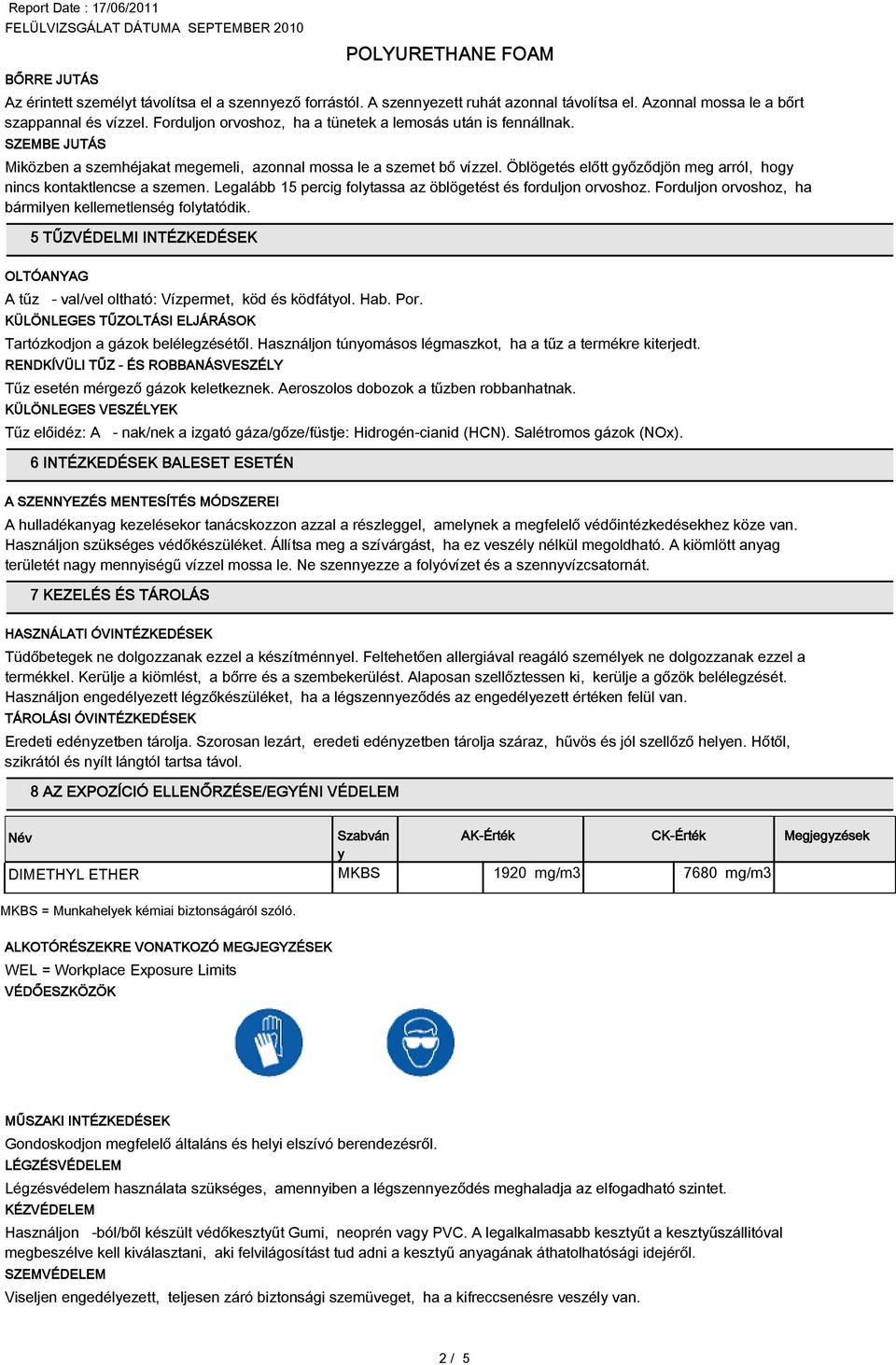 Öblögetés előtt győződjön meg arról, hogy nincs kontaktlencse a szemen. Legalább 15 percig folytassa az öblögetést és forduljon orvoshoz. Forduljon orvoshoz, ha bármilyen kellemetlenség folytatódik.