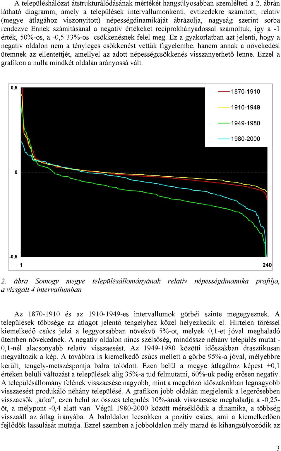 számításánál a negatív értékeket reciprokhányadossal számoltuk, így a -1 érték, 50%-os, a -0,5 33%-os csökkenésnek felel meg.