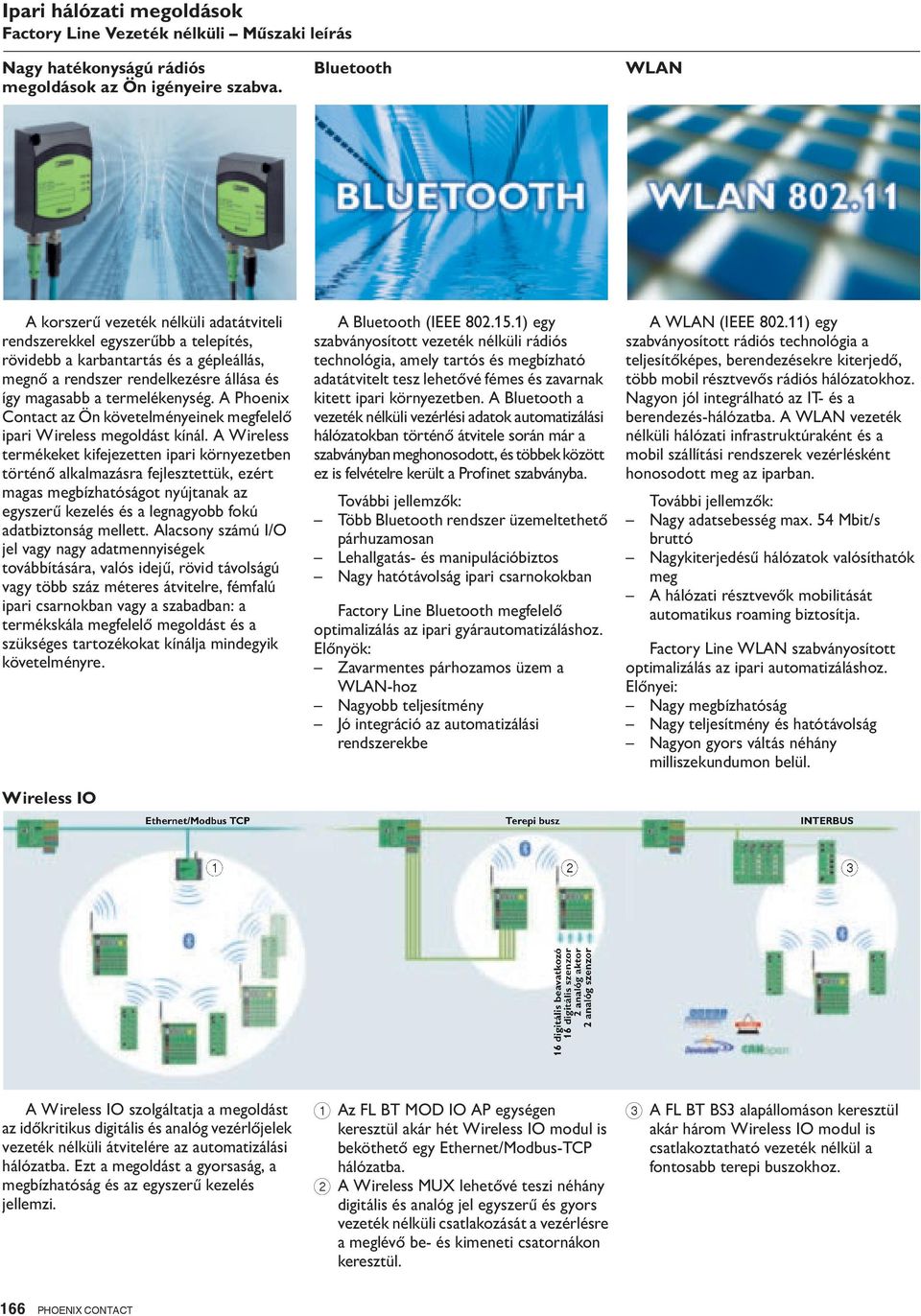 termelékenység. A Phoenix Contact az Ön követelményeinek megfelelő ipari Wireless megoldást kínál.