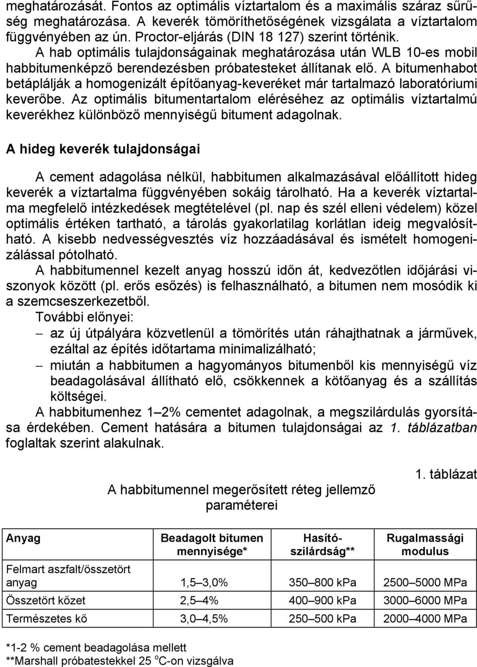 A bitumenhabot betáplálják a homogenizált építőanyag-keveréket már tartalmazó laboratóriumi keverőbe.