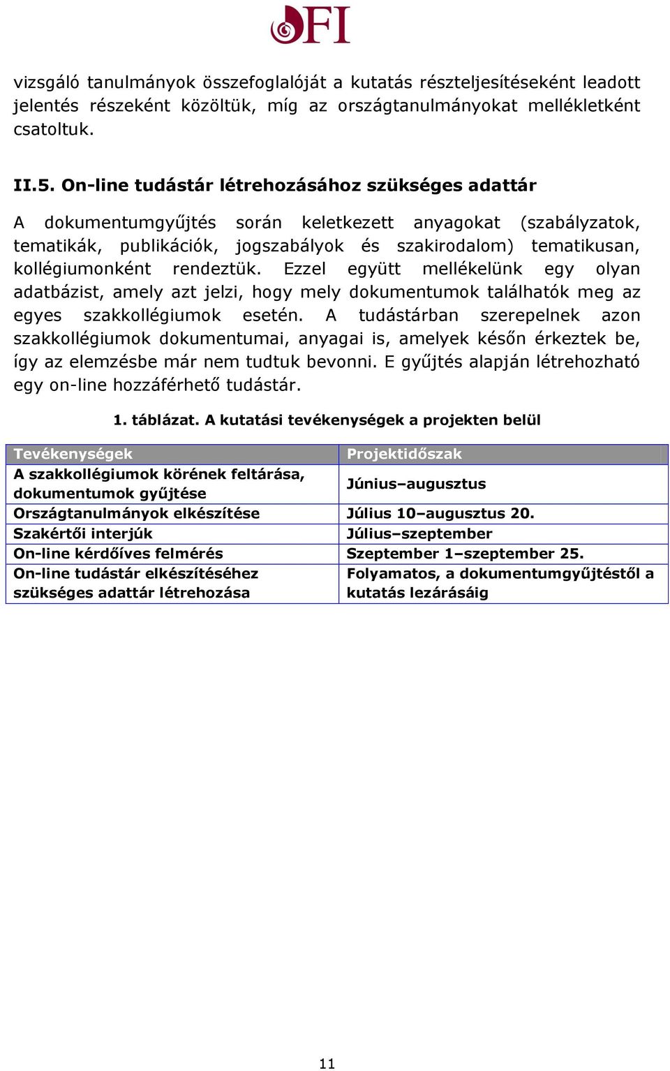 rendeztük. Ezzel együtt mellékelünk egy olyan adatbázist, amely azt jelzi, hogy mely dokumentumok találhatók meg az egyes szakkollégiumok esetén.