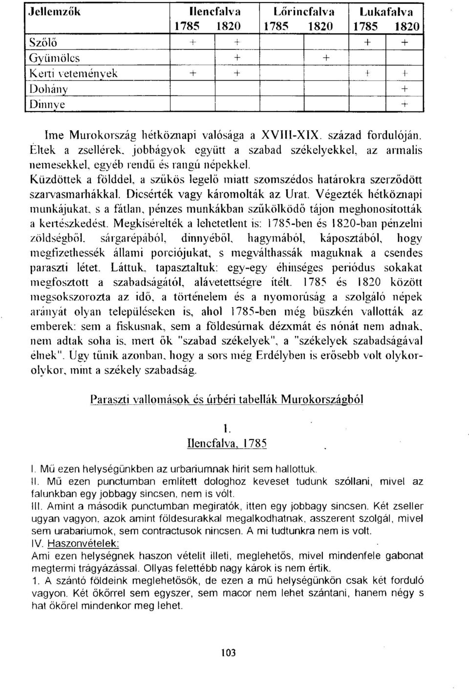 Küzdöttek a földdel, a szűkös legelő miatt szomszédos határokra szerződött szarvasmarhákkal. Dicsérték vagy káromolták az Urat.