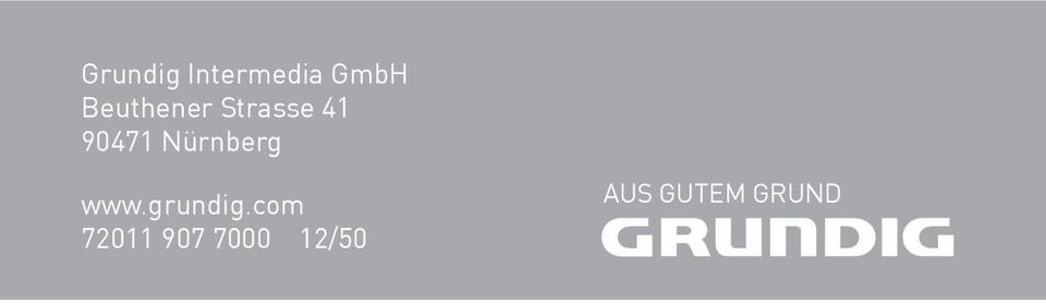 Nürnberg www.grundig.