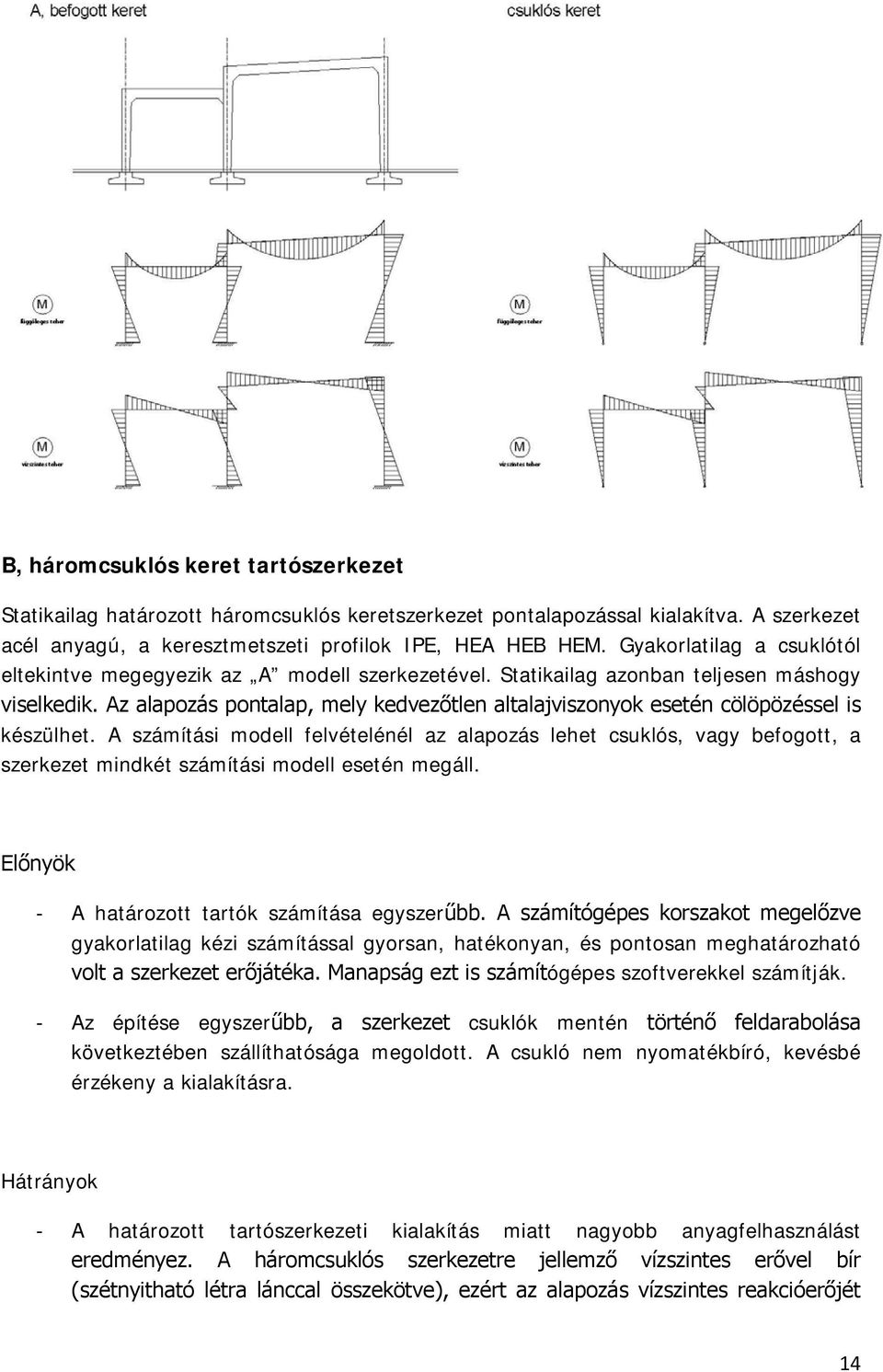 Az alapozás pontalap, mely kedvezőtlen altalajviszonyok esetén cölöpözéssel is készülhet.