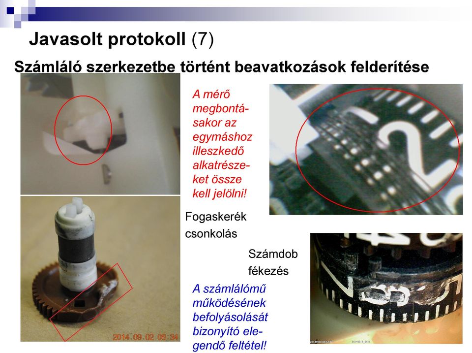 alkatrészeket össze kell jelölni!