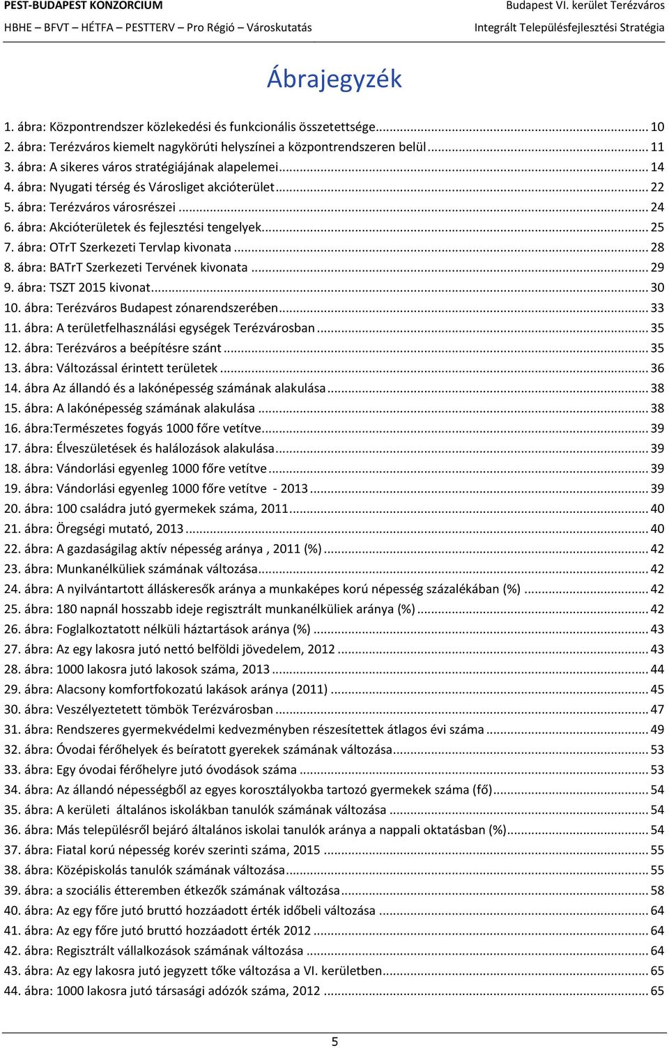 .. 25 7. ábra: OTrT Szerkezeti Tervlap kivonata... 28 8. ábra: BATrT Szerkezeti Tervének kivonata... 29 9. ábra: TSZT 2015 kivonat... 30 10. ábra: Terézváros Budapest zónarendszerében... 33 11.