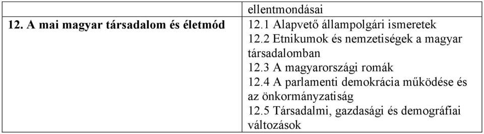 2 Etnikumok és nemzetiségek a magyar társadalomban 12.