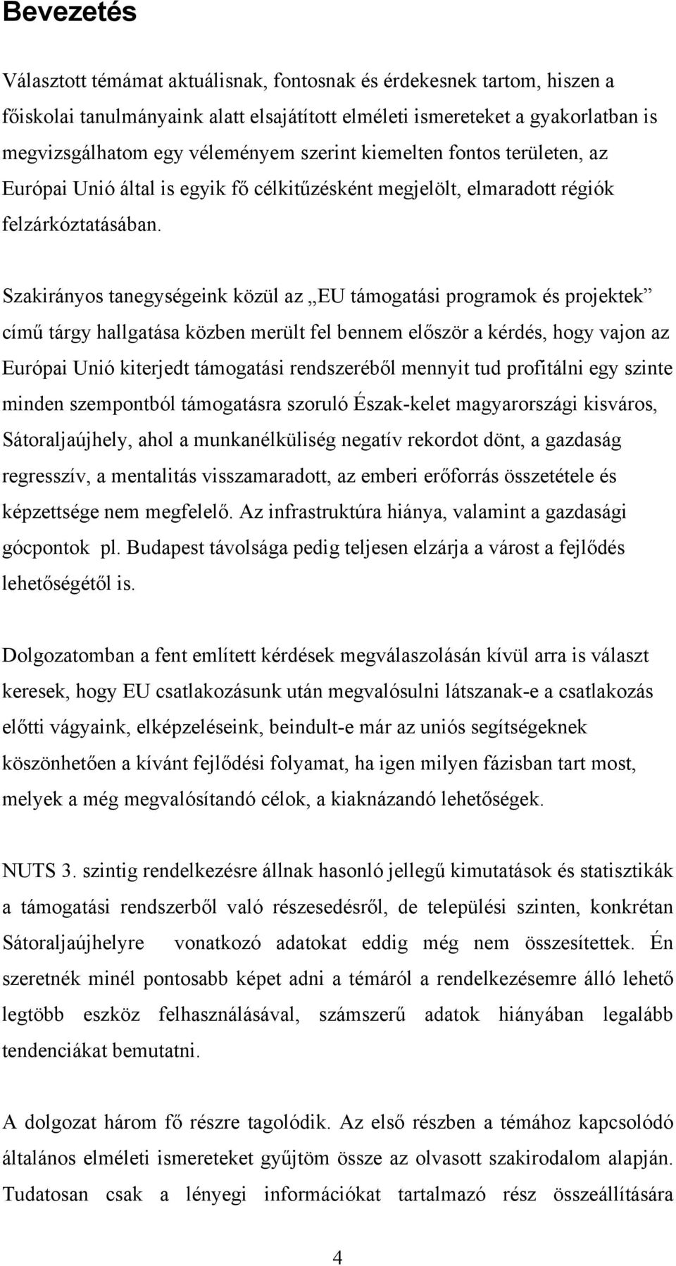 Szakirányos tanegységeink közül az EU támogatási programok és projektek című tárgy hallgatása közben merült fel bennem először a kérdés, hogy vajon az Európai Unió kiterjedt támogatási rendszeréből