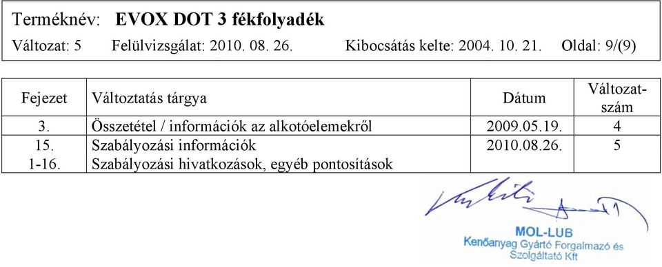 Összetétel / információk az alkotóelemekről 2009.05.19. 4 15.