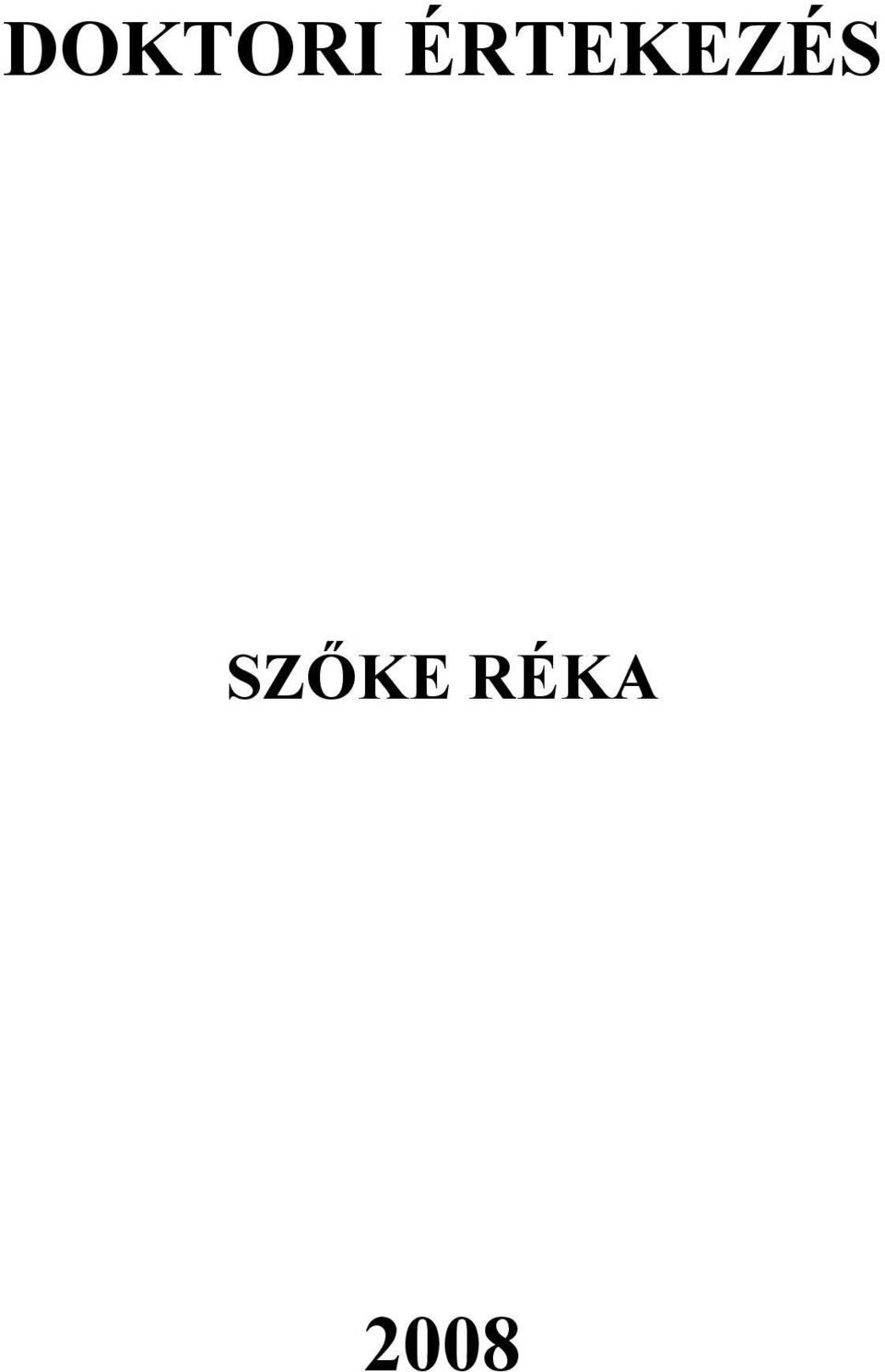 SZŐKE