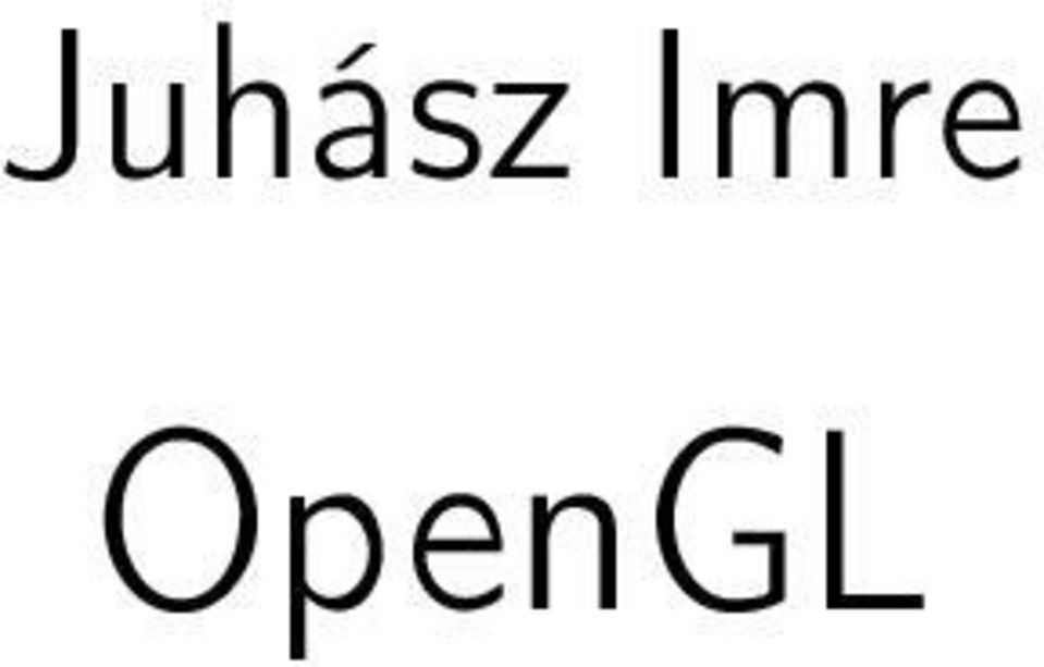 OpenGL