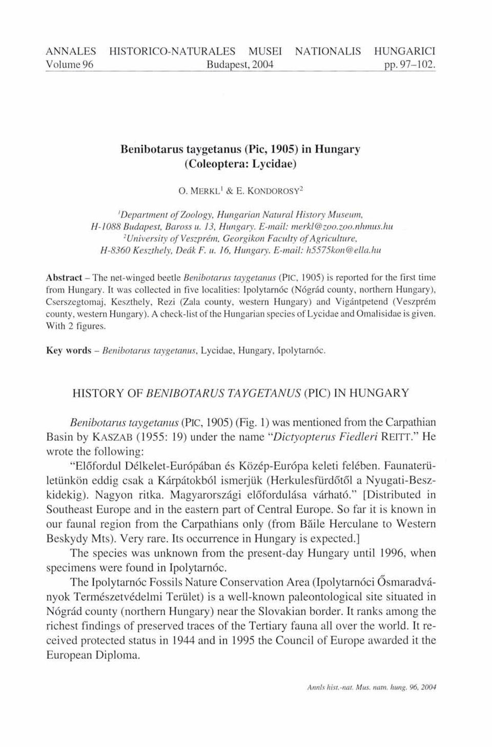 hu 2 University of Veszprém, Georgikon Faculty of Agriculture, H-8360 Keszthely, Deák F. u. 16, Hungary. E-mail: h5575kon@ella.