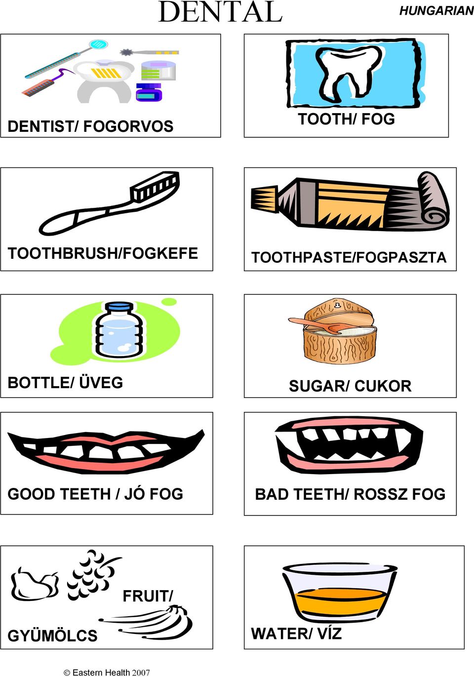 BOTTLE/ ÜVEG SUGAR/ CUKOR GOOD TEETH / JÓ