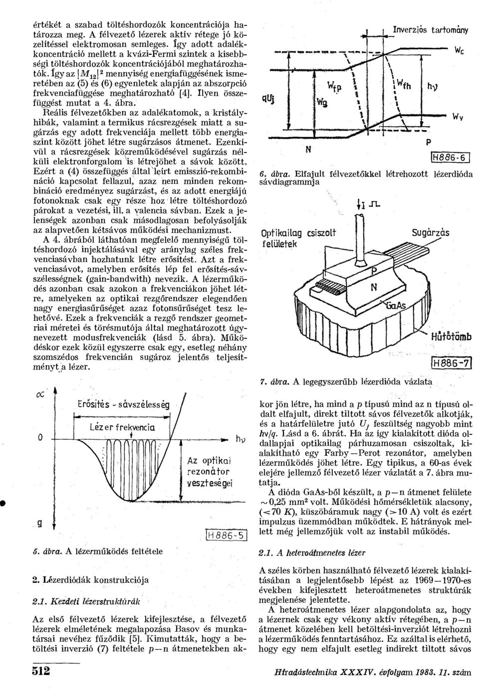 egyenletek alapján az abszorpció frekvenciafüggése meghatározható [4]. Ilyen Összefüggést mutat a 4. ábra.