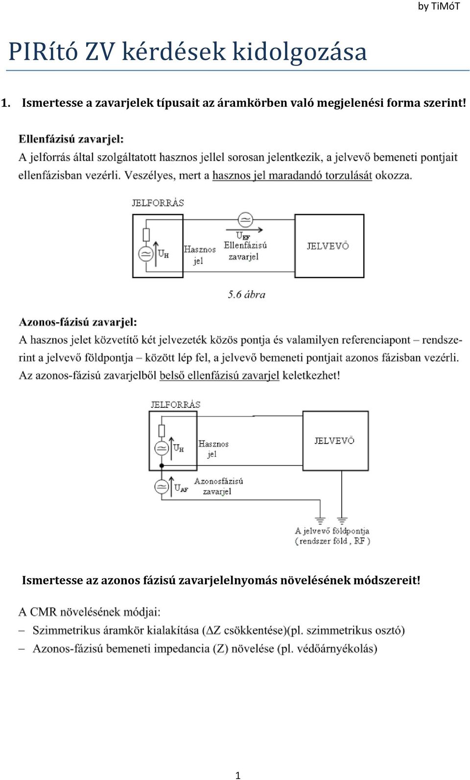 áramkörben való megjelenési forma szerint!