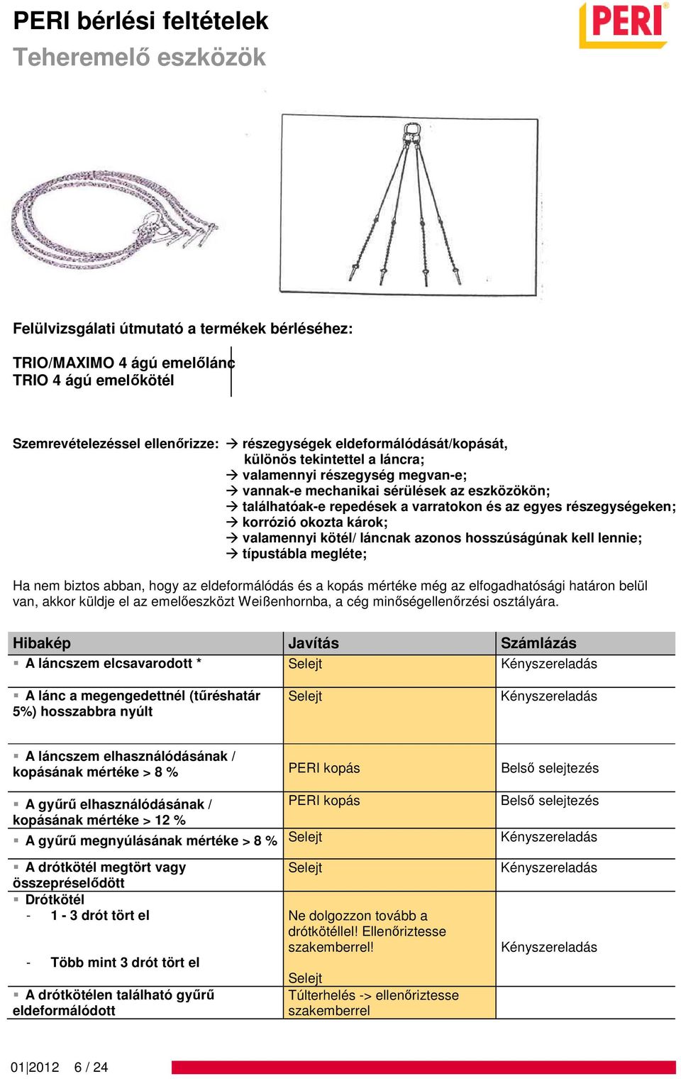 emelőeszközt Weißenhornba, a cég minőségellenőrzési osztályára.