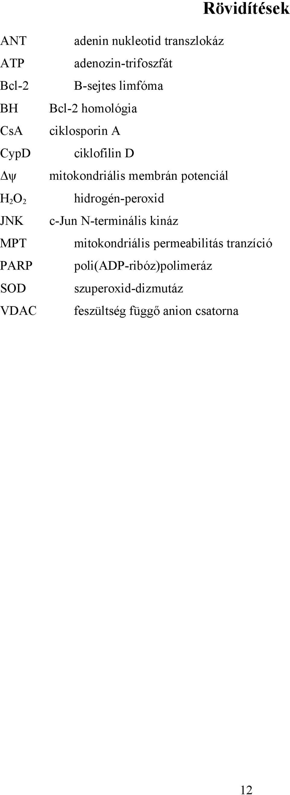 mitokondriális membrán potenciál hidrogén-peroxid c-jun N-terminális kináz mitokondriális