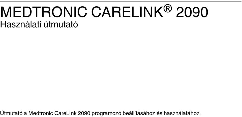 Medtronic CareLink 2090