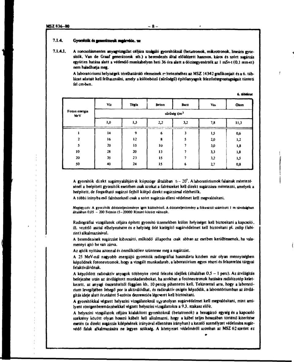 ) a berendezés által előidézett hasznos, káros és szórt sugárzás együttes hatása alatt a védendő munkahelyen heti 36 óra alatt a dózisegyenérték az 1 msv-t (0,1 rem-et) nem haladhatja meg.