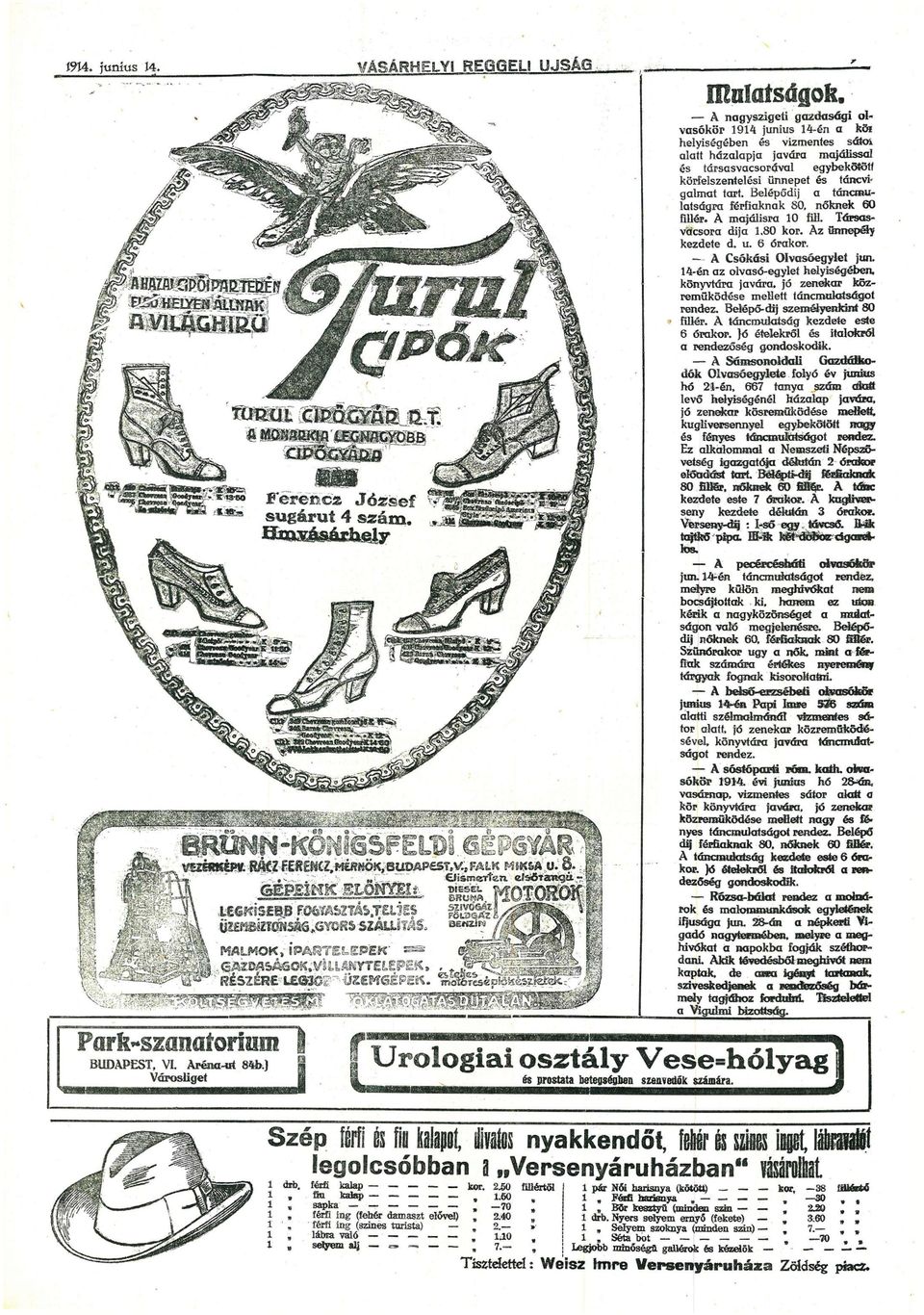 80 tánevi" 14-én z o l v s ó - e g y l e t könyvtár kö* sátei mjálissl társsvcsorávl körfelszenteli vizmentes ltt h á z l p j gzdsági ol június jun.
