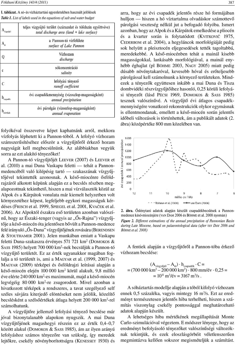 A lefolyó vízhozam számszerűsítéséhez először a vízgyűjtőről érkező hozam nagyságát kell megbecsülnünk. Az alábbiakban vegyük sorra az ezt alakító tényezőket!