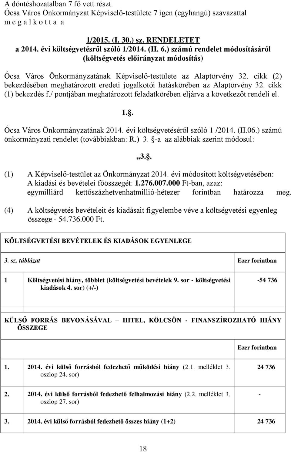 cikk (2) bekezdésében meghatározott eredeti jogalkotói hatáskörében az Alaptörvény 32. cikk (1) bekezdés f./ pontjában meghatározott feladatkörében eljárva a következőt rendeli el. 1.