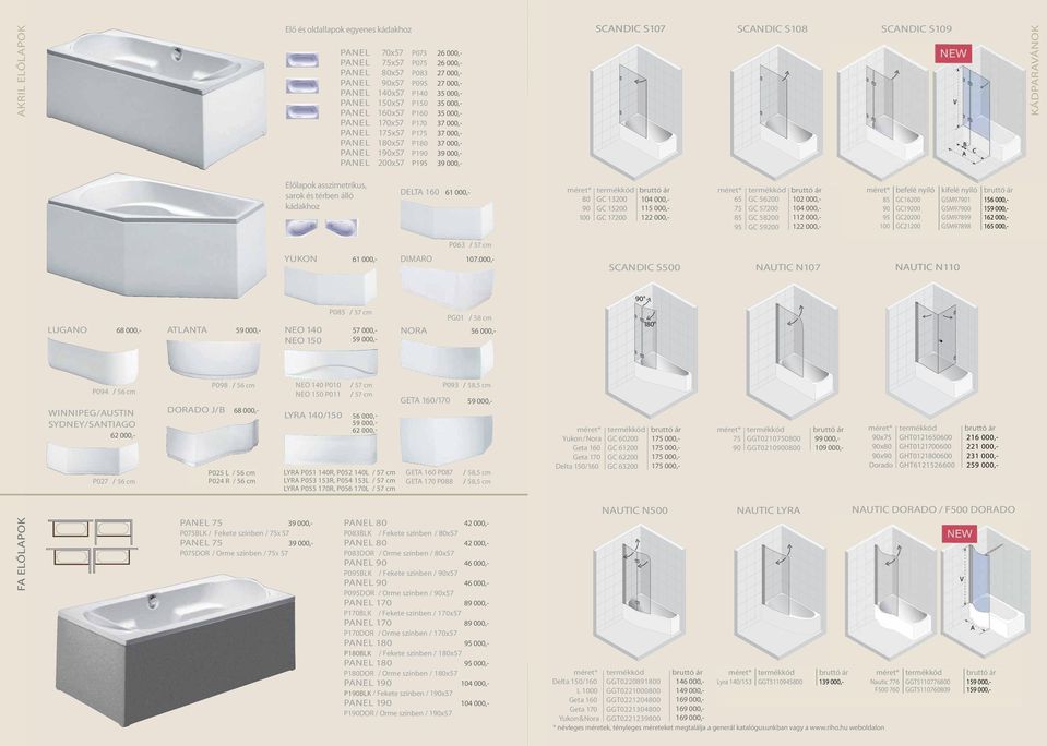 180x57 180x57 P180 P180 37 37 37 190x57 190x57 P190 P190 39 39 39 200x57 200x57 P200 P200 P195 39 39 39 KÁDPARAVÁNOK KÁDPARAVÁNOK KÁDPARAVÁNOK SCANDIC S107 S107 SCANDIC S108 S108 SCANDIC S109 S109