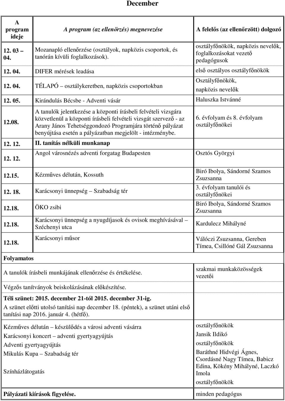 A tanulók jelentkezése a központi írásbeli felvételi vizsgára közvetlenül a központi írásbeli felvételi vizsgát szervező - az Arany János Tehetséggondozó Programjára történő pályázat benyújtása