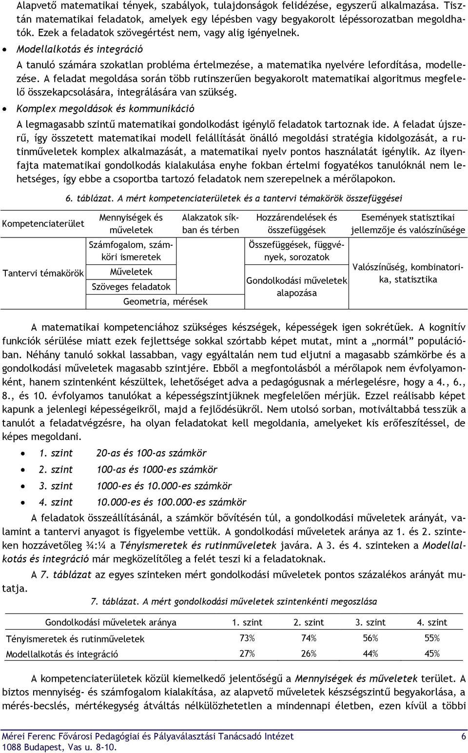 A feladat megoldása során több rutinszerűen begyakorolt matematikai algoritmus megfelelő összekapcsolására, integrálására van szükség.