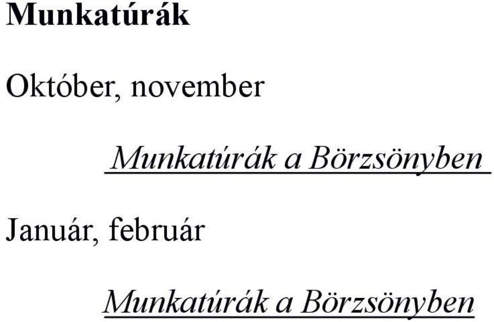 Börzsönyben Január,