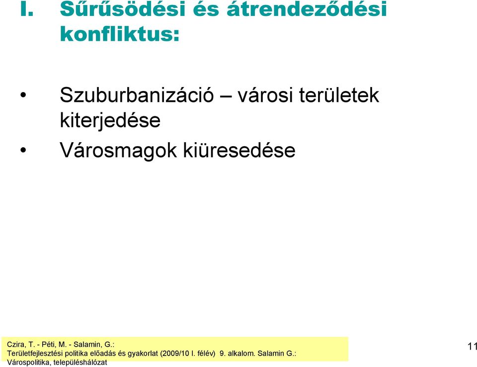 Szuburbanizáció városi