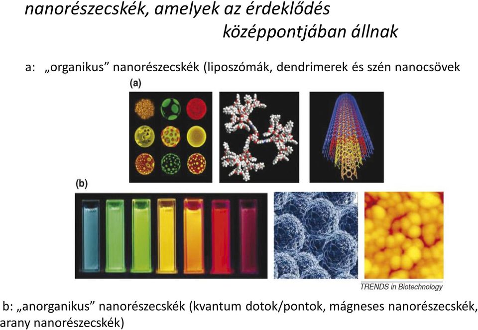 dendrimerek és szén nanocsövek b: anorganikus