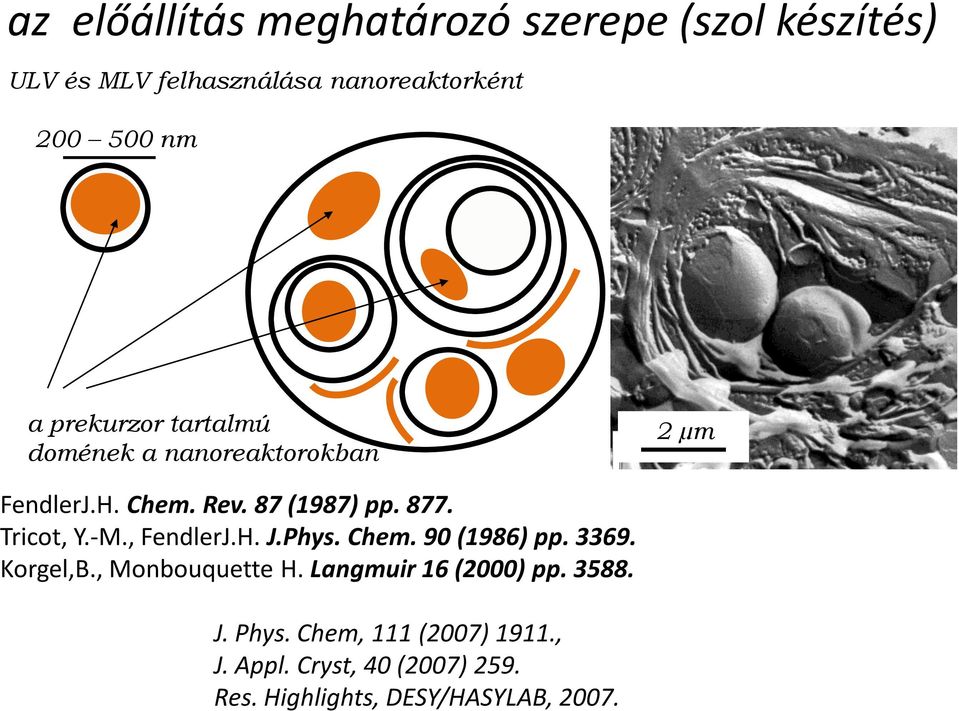 M., FendlerJ.H. J.Phys. Chem. 90 (1986) pp. 3369. Korgel,B., Monbouquette H. Langmuir 16 (2000) pp.