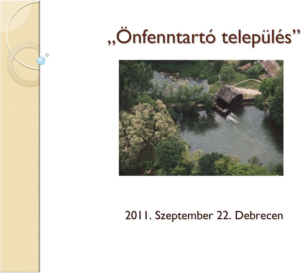 település 2011.