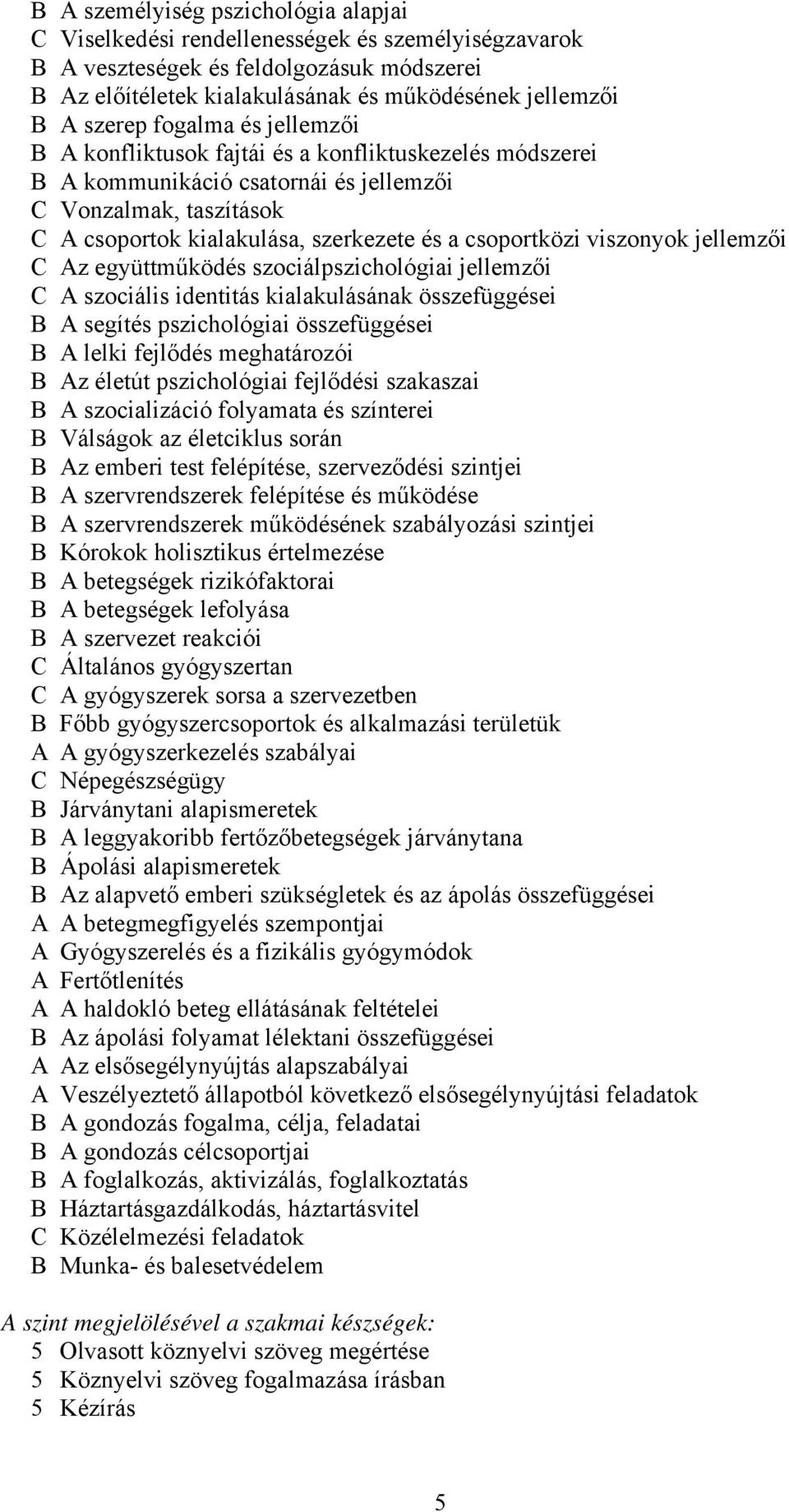 csoportközi viszonyok jellemzői C Az együttműködés szociálpszichológiai jellemzői C A szociális identitás kialakulásának összefüggései B A segítés pszichológiai összefüggései B A lelki fejlődés