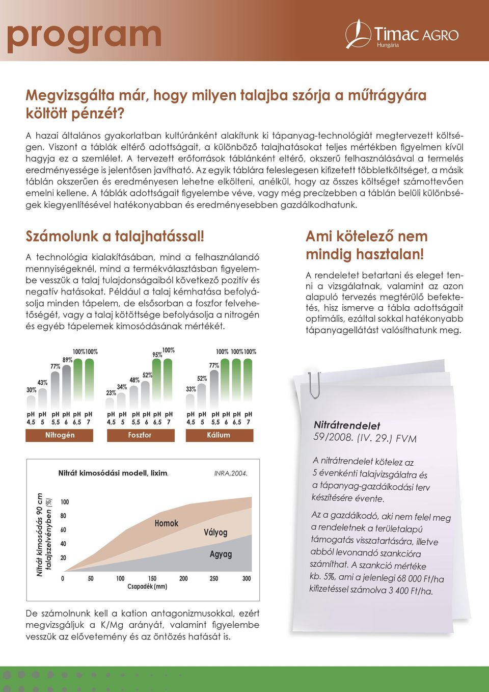 A tervezett erőforrások táblánként eltérő, okszerű felhasználásával a termelés eredményessége is jelentősen javítható.